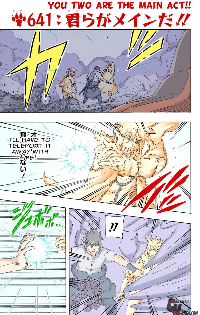 Naruto Colored chapter 493 page 1