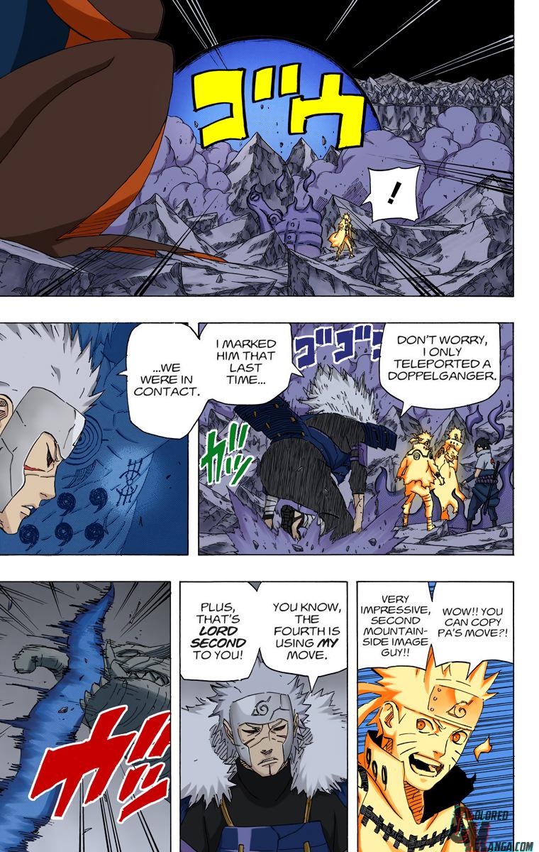 Naruto Colored chapter 493 page 3