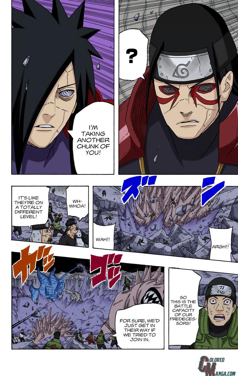 Naruto Colored chapter 493 page 5
