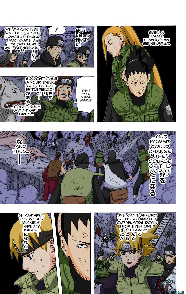 Naruto Colored chapter 493 page 6