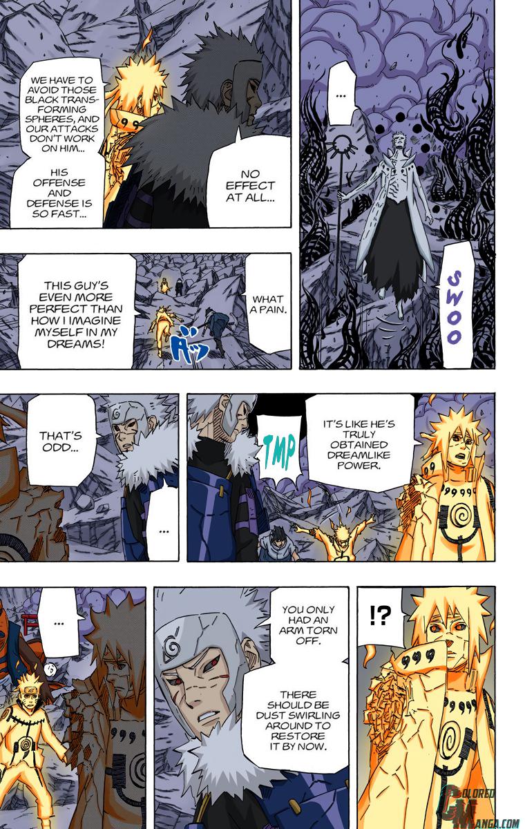 Naruto Colored chapter 494 page 3