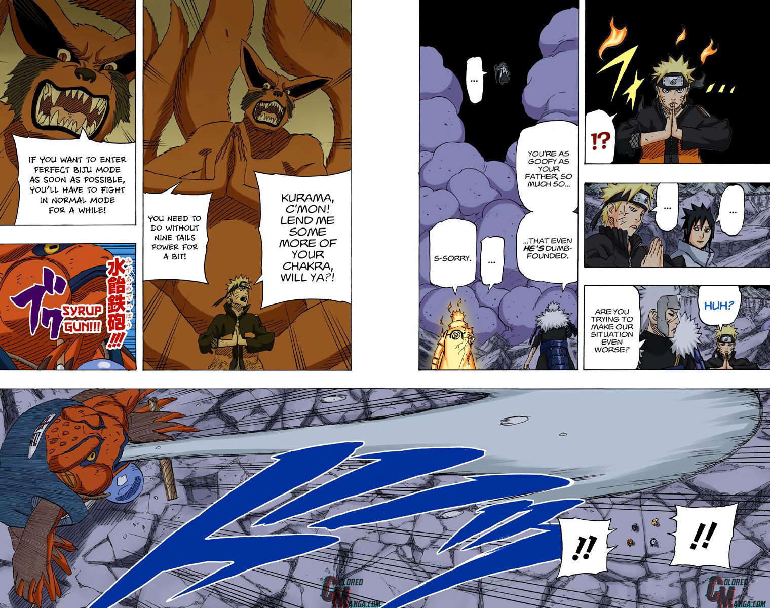 Naruto Colored chapter 494 page 6