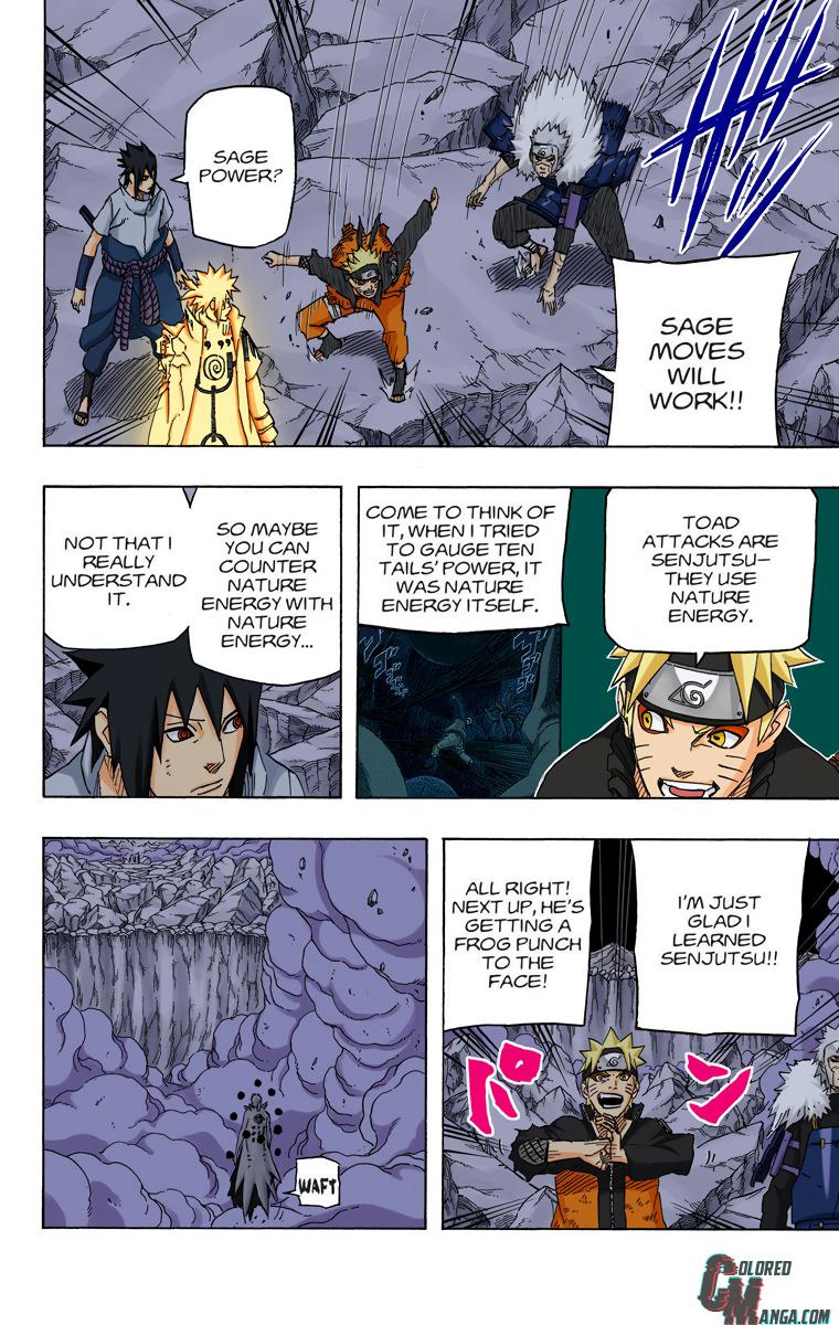 Naruto Colored chapter 495 page 4