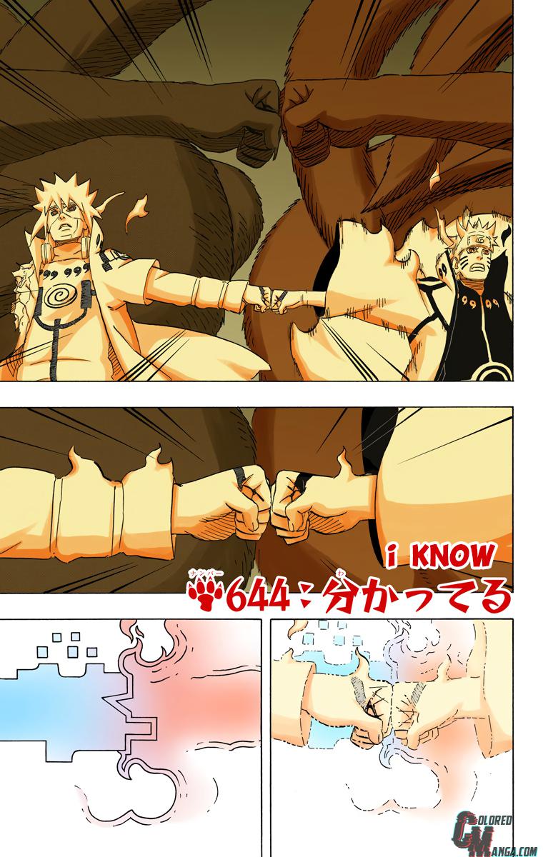 Naruto Colored chapter 496 page 1