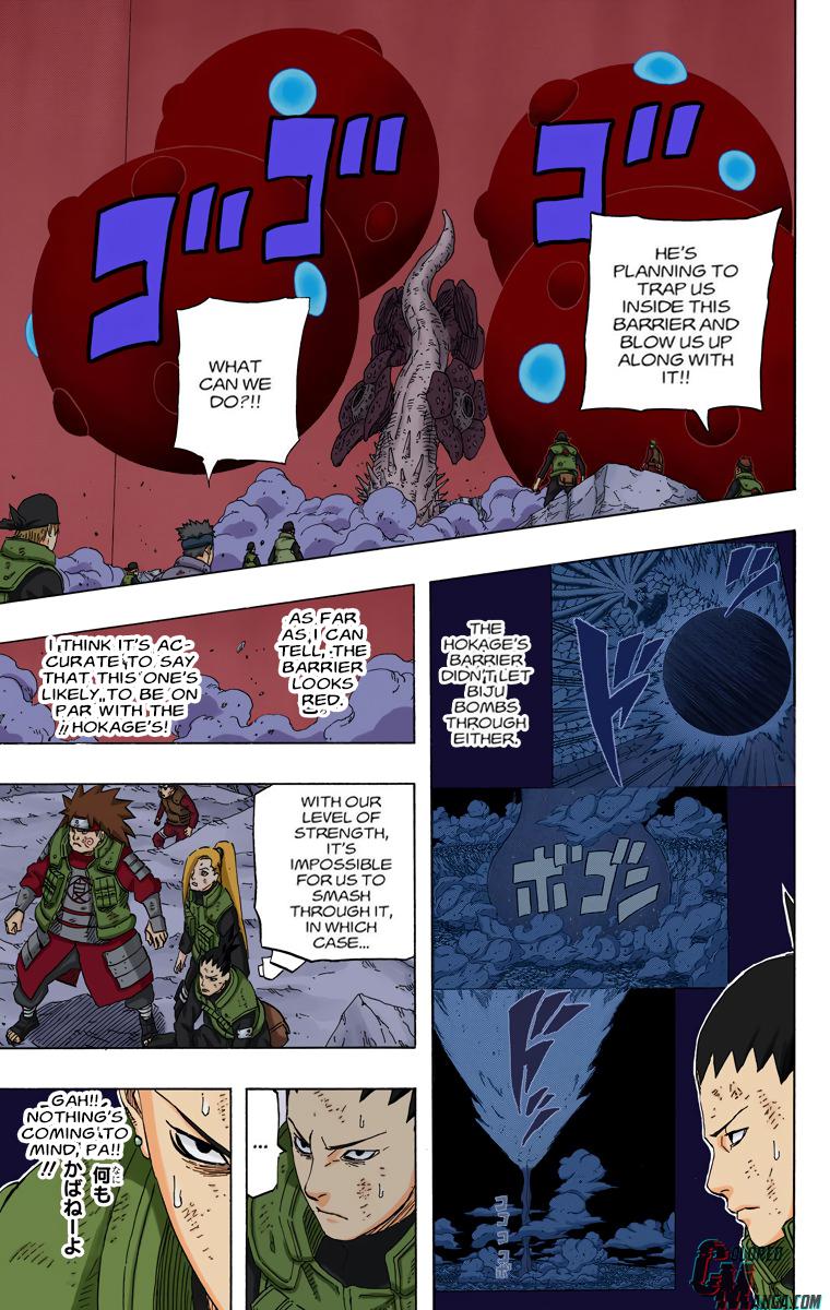 Naruto Colored chapter 496 page 3