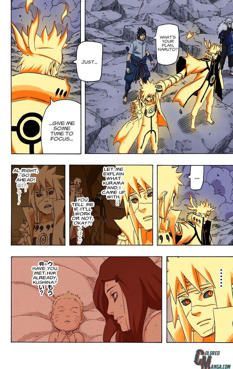 Naruto Colored chapter 496 page 4