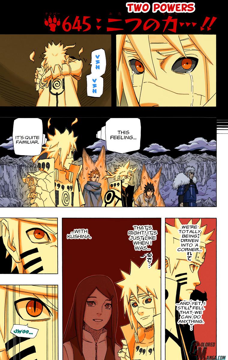Naruto Colored chapter 497 page 1