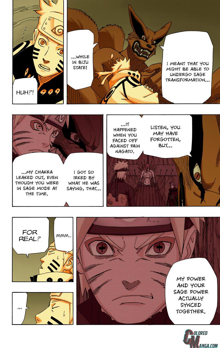 Naruto Colored chapter 497 page 4