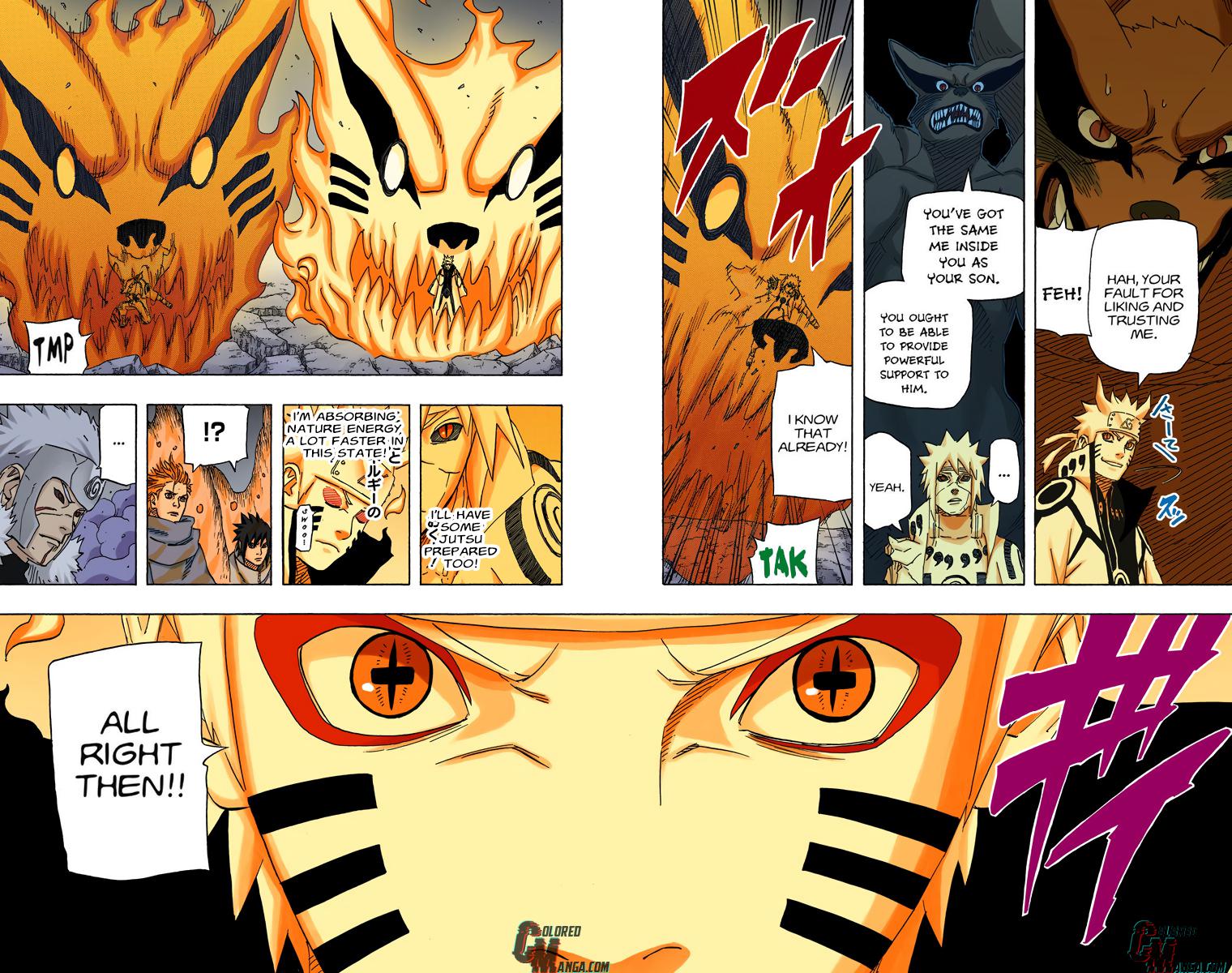 Naruto Colored chapter 497 page 6