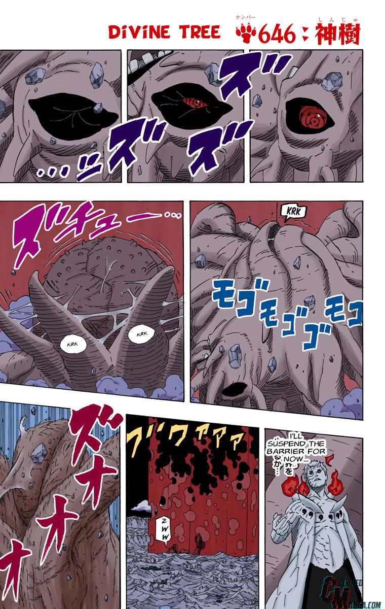 Naruto Colored chapter 498 page 1