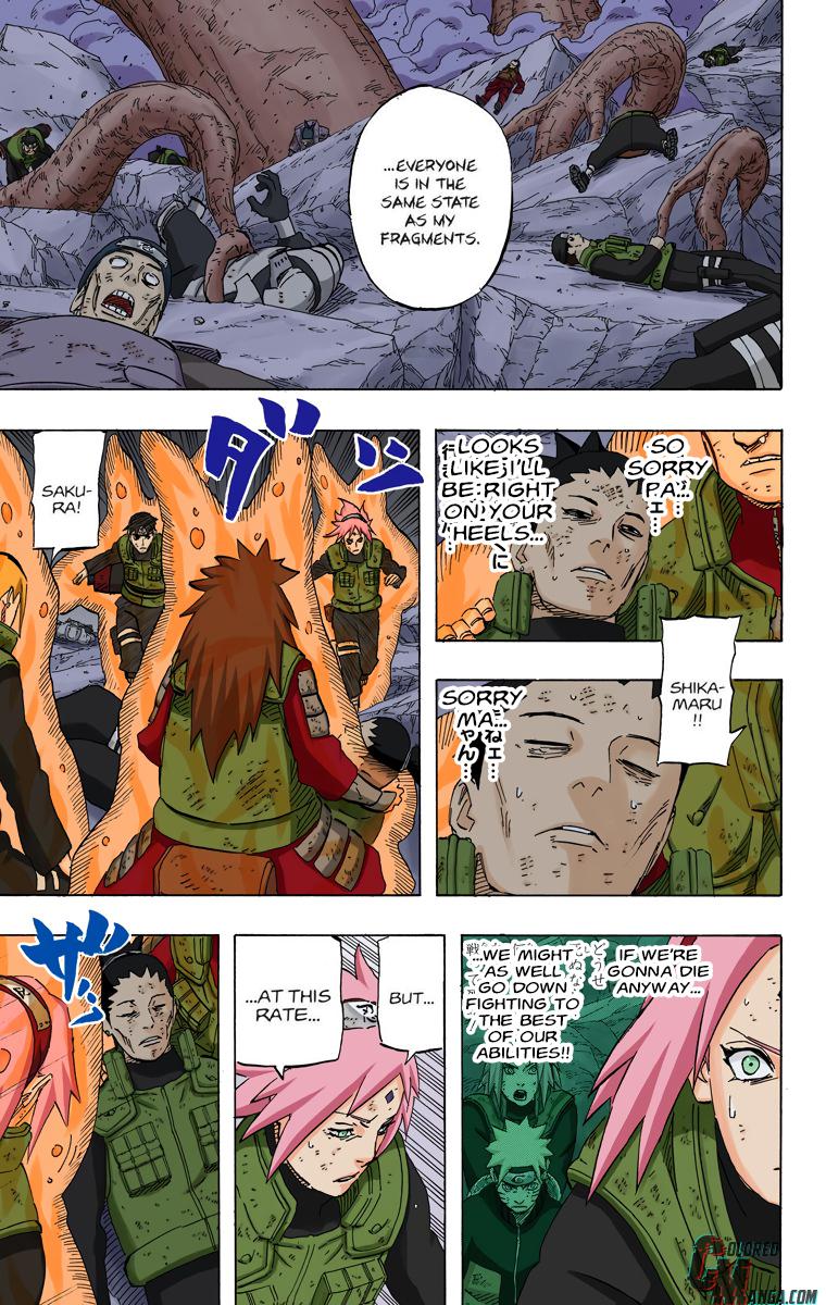 Naruto Colored chapter 499 page 3
