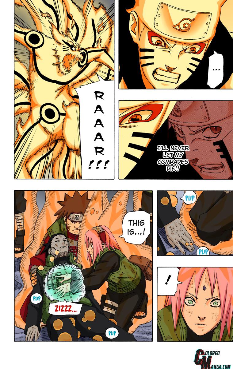 Naruto Colored chapter 501 page 6