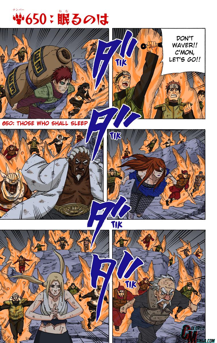 Naruto Colored chapter 502 page 1