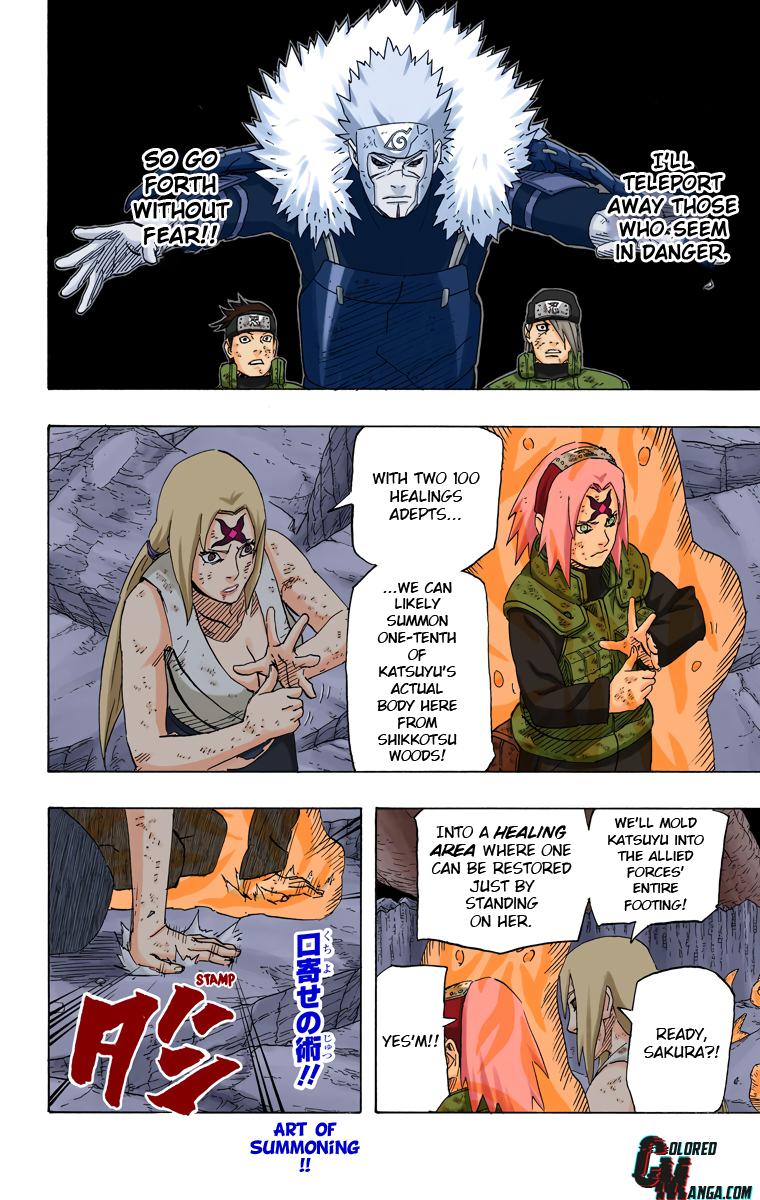 Naruto Colored chapter 502 page 6