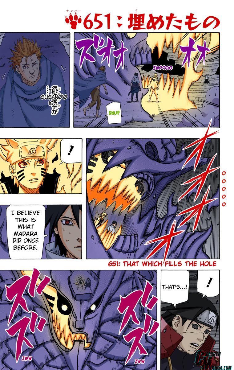Naruto Colored chapter 503 page 1