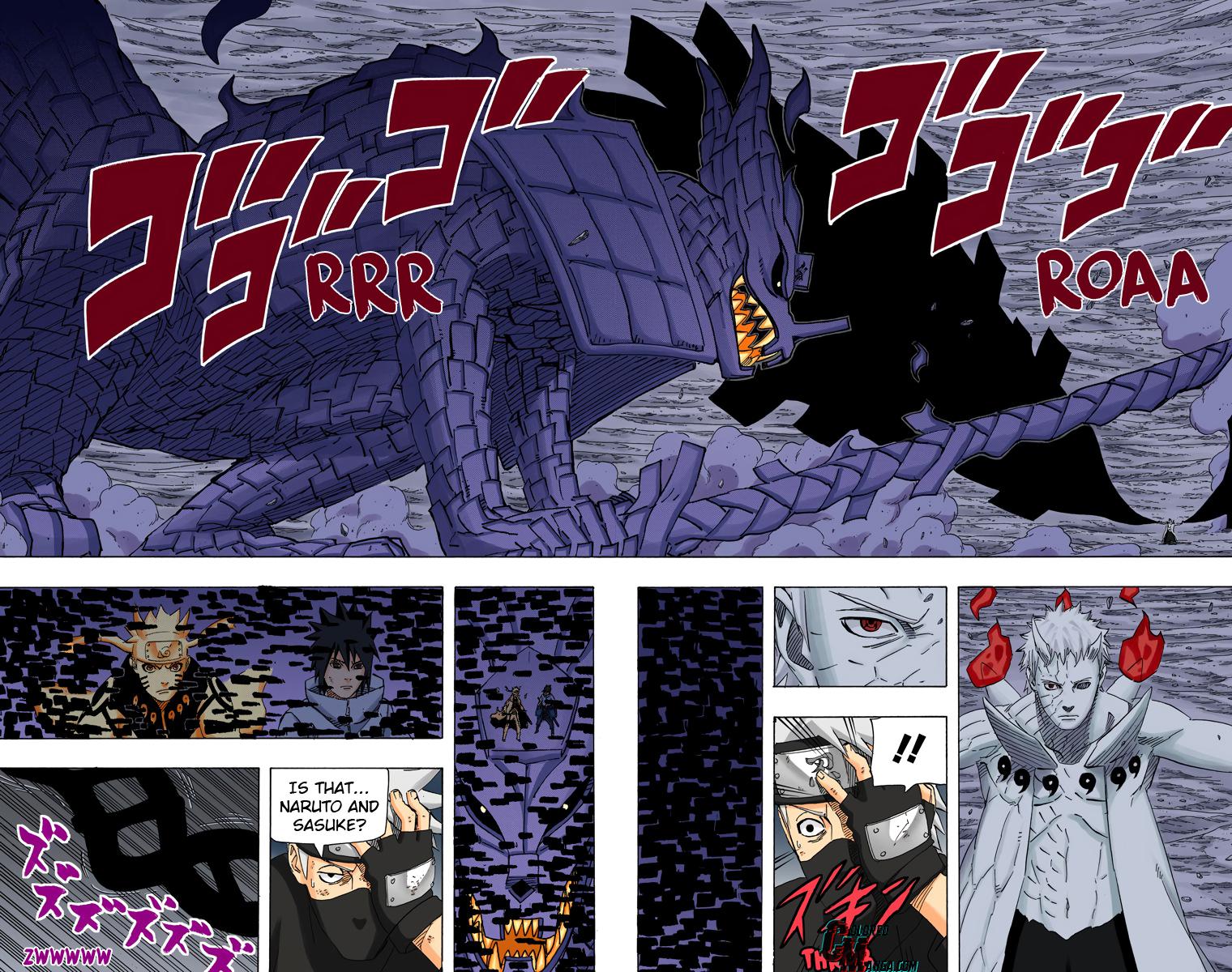 Naruto Colored chapter 503 page 2