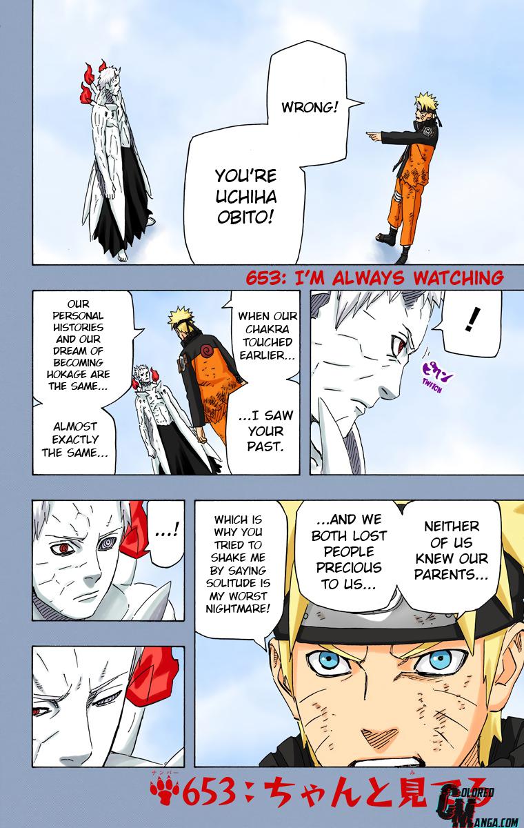 Naruto Colored chapter 505 page 2