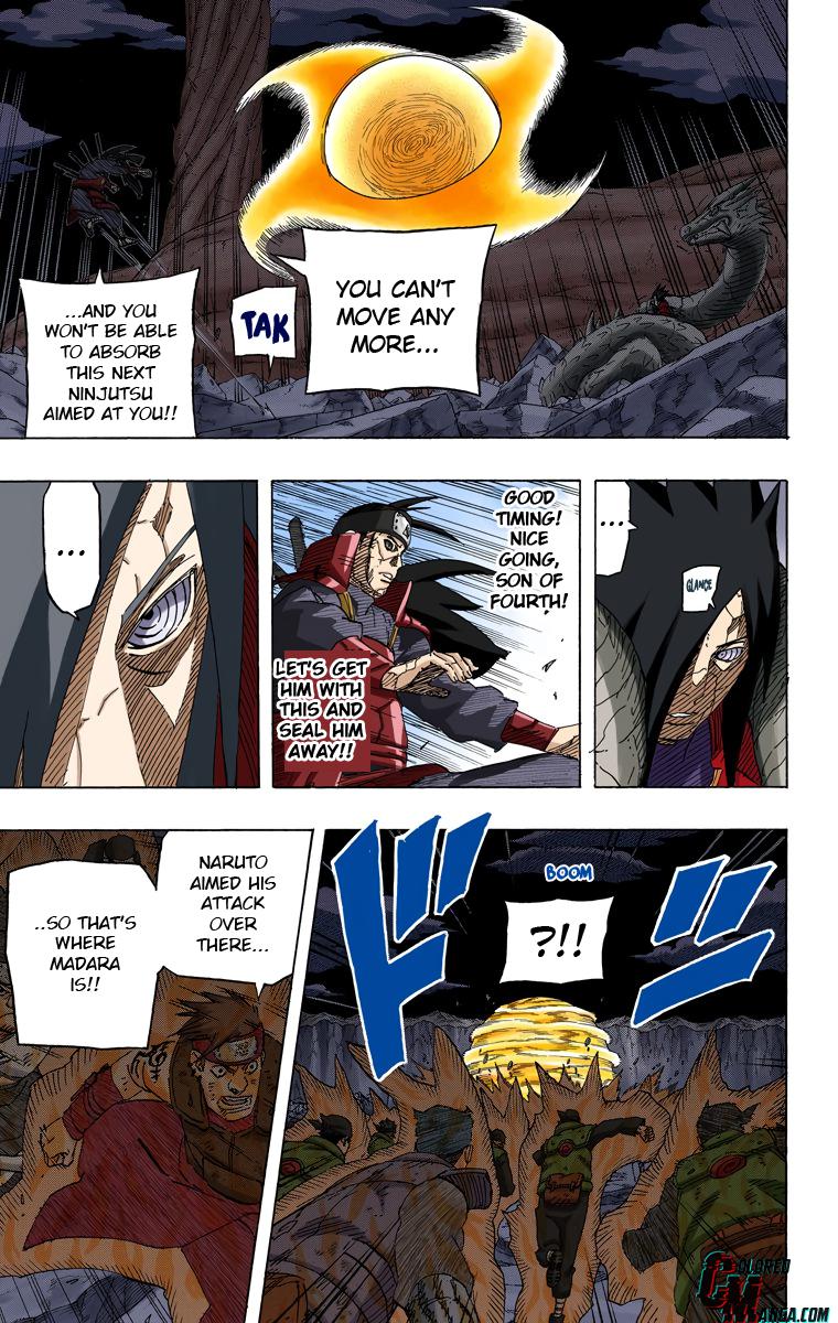 Naruto Colored chapter 508 page 3