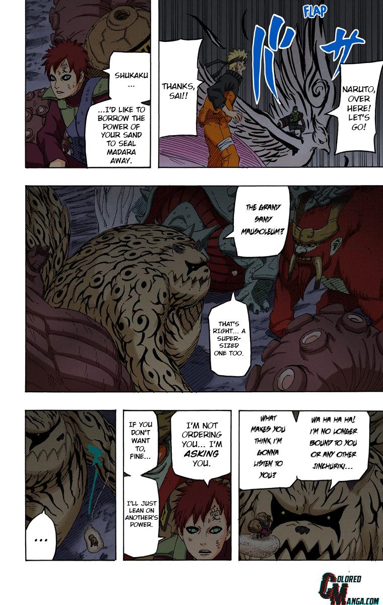 Naruto Colored chapter 508 page 4