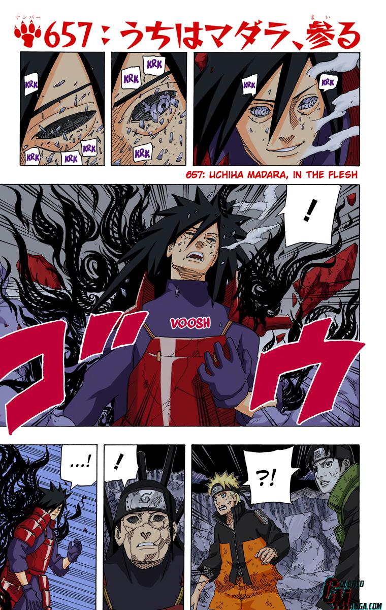 Naruto Colored chapter 509 page 1