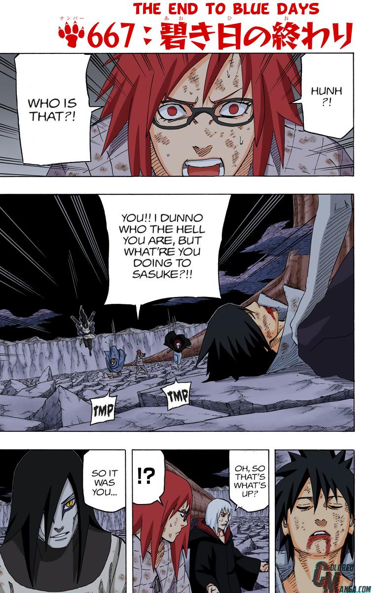 Naruto Colored chapter 519 page 1