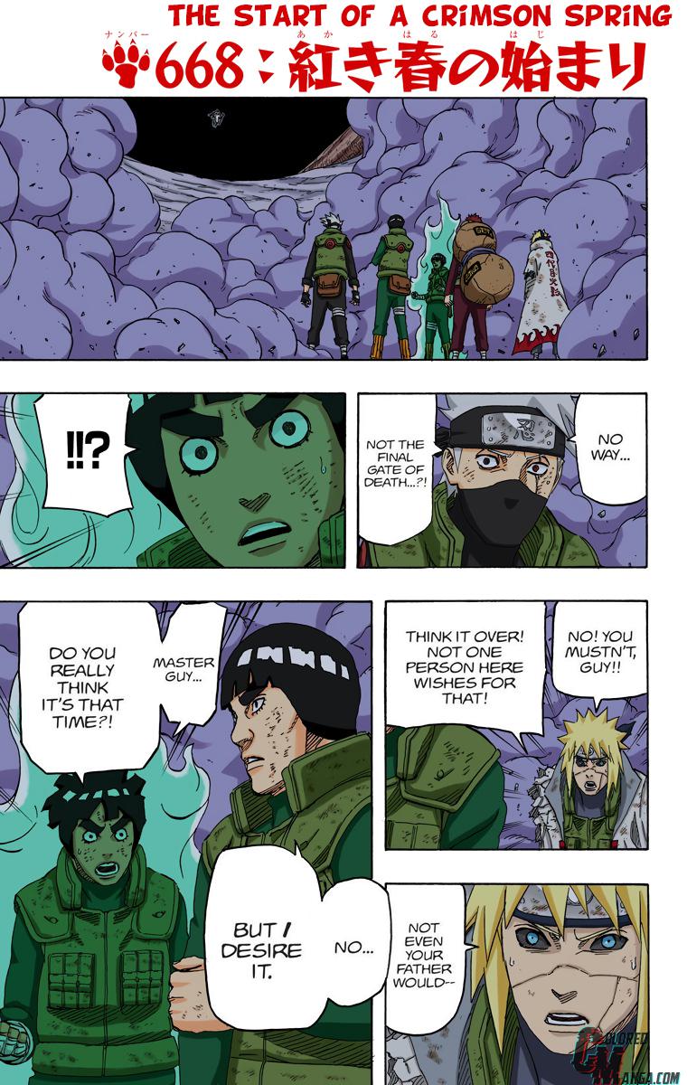 Naruto Colored chapter 520 page 1