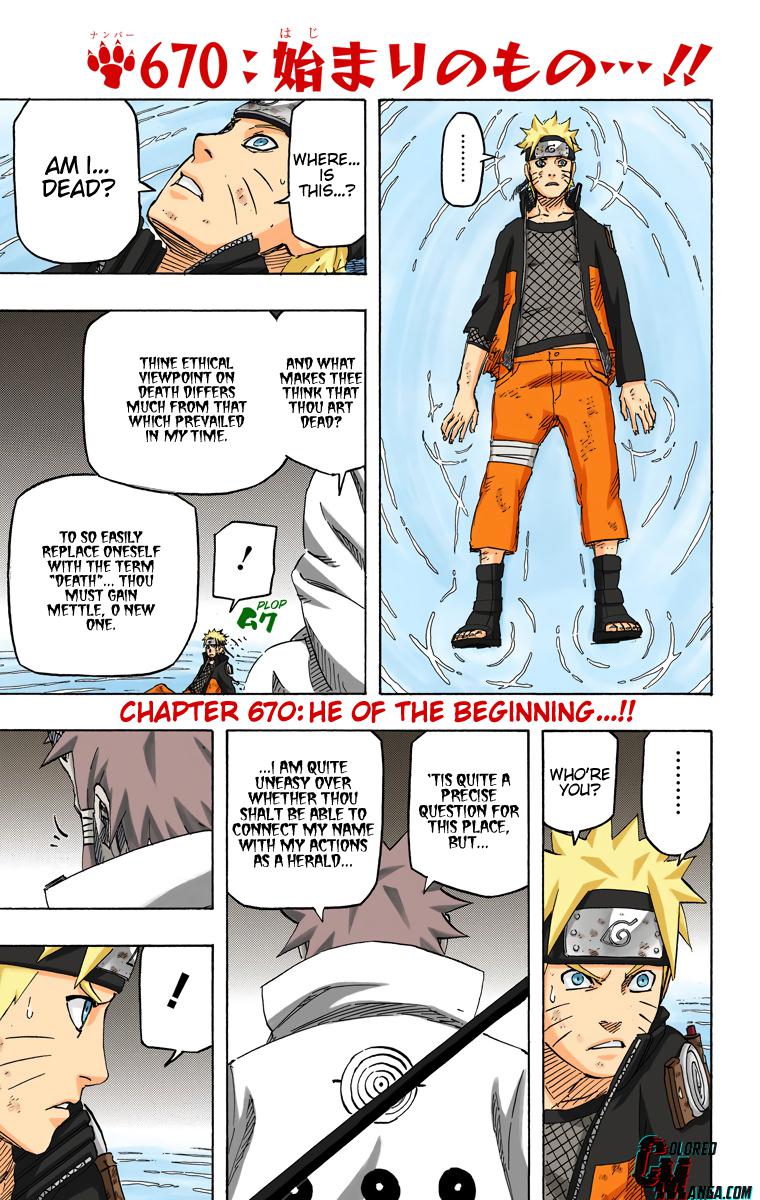 Naruto Colored chapter 522 page 1