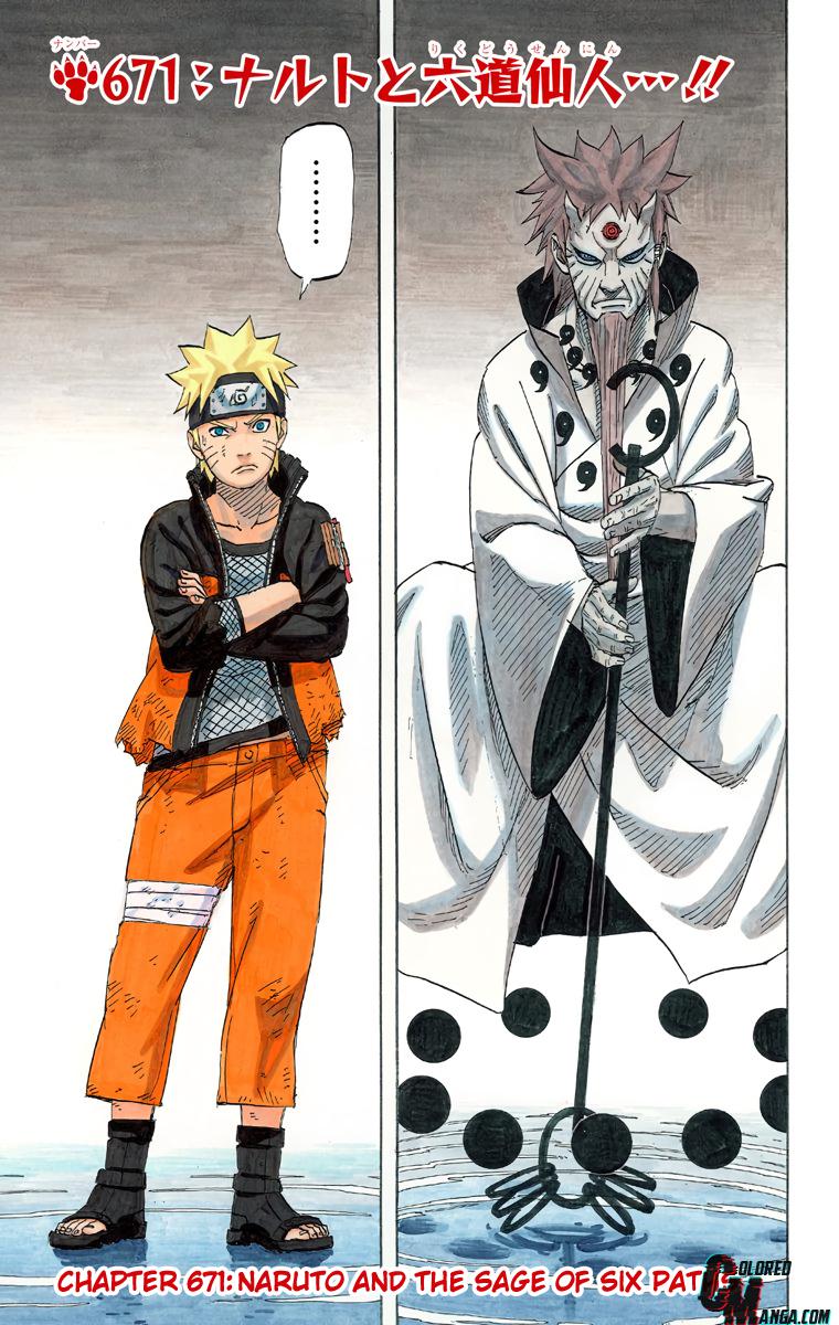 Naruto Colored chapter 523 page 1