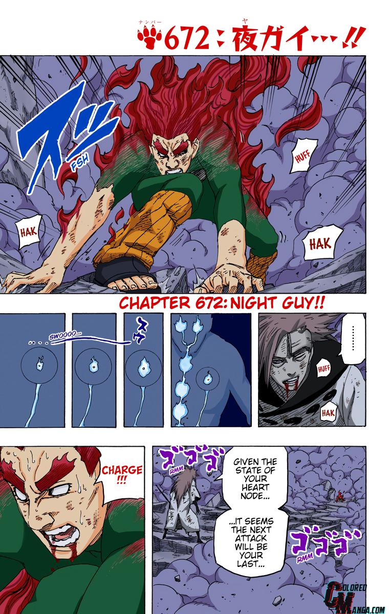 Naruto Colored chapter 524 page 1