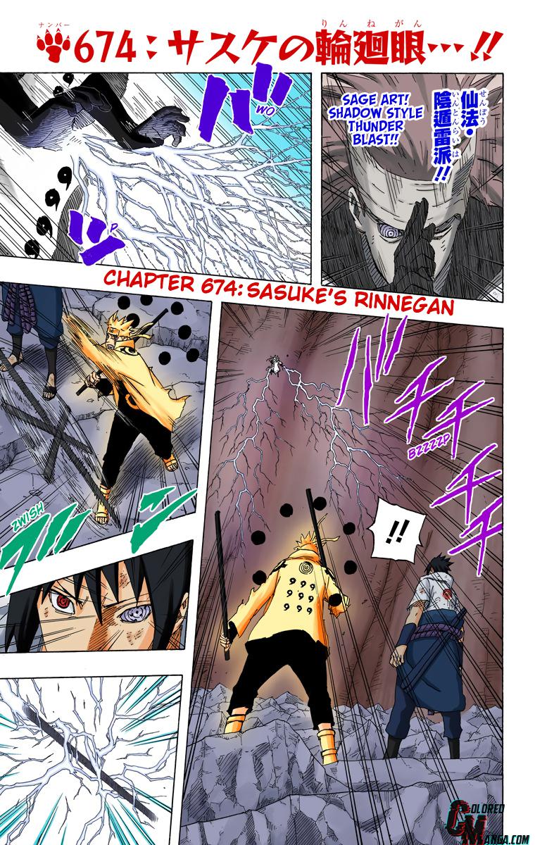 Naruto Colored chapter 526 page 1
