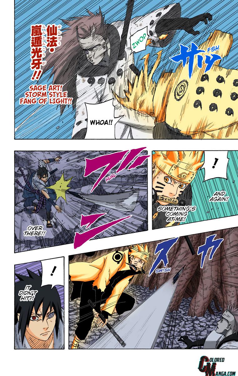 Naruto Colored chapter 526 page 4