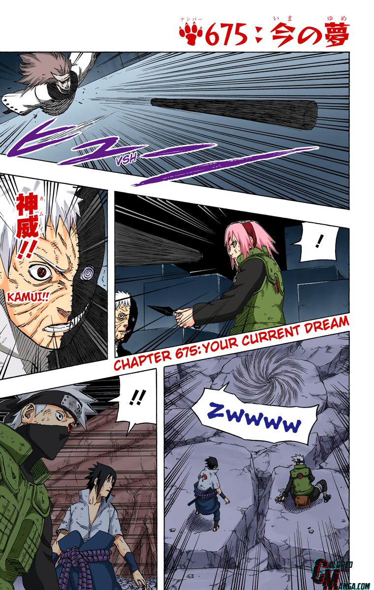Naruto Colored chapter 527 page 1