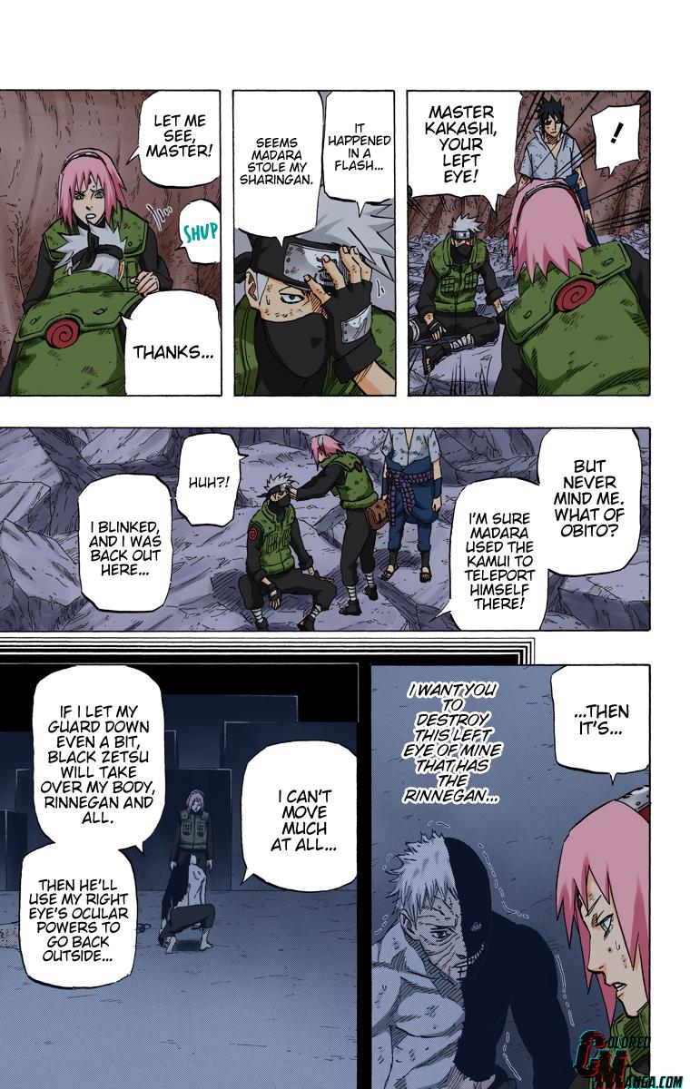 Naruto Colored chapter 527 page 3