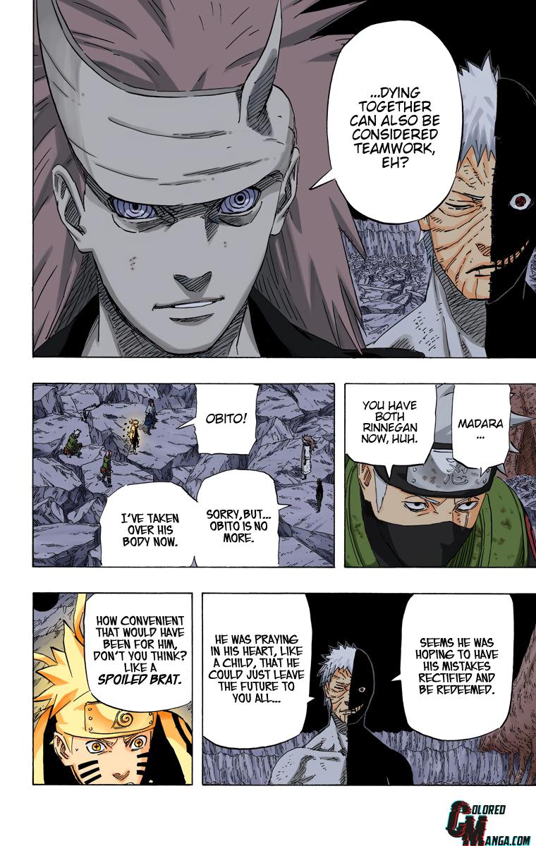 Naruto Colored chapter 528 page 2