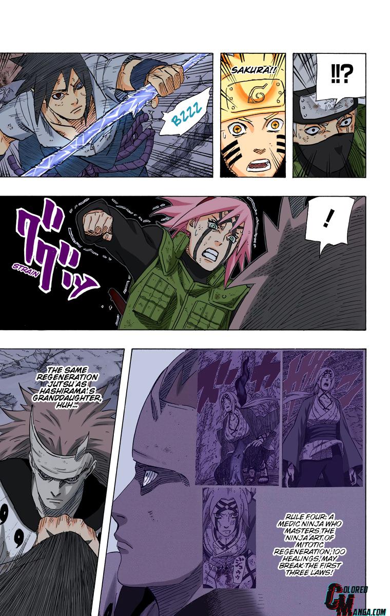 Naruto Colored chapter 528 page 5