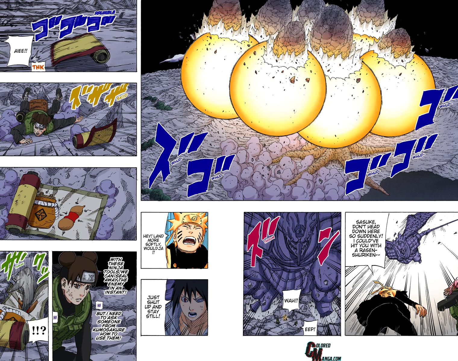Naruto Colored chapter 529 page 6