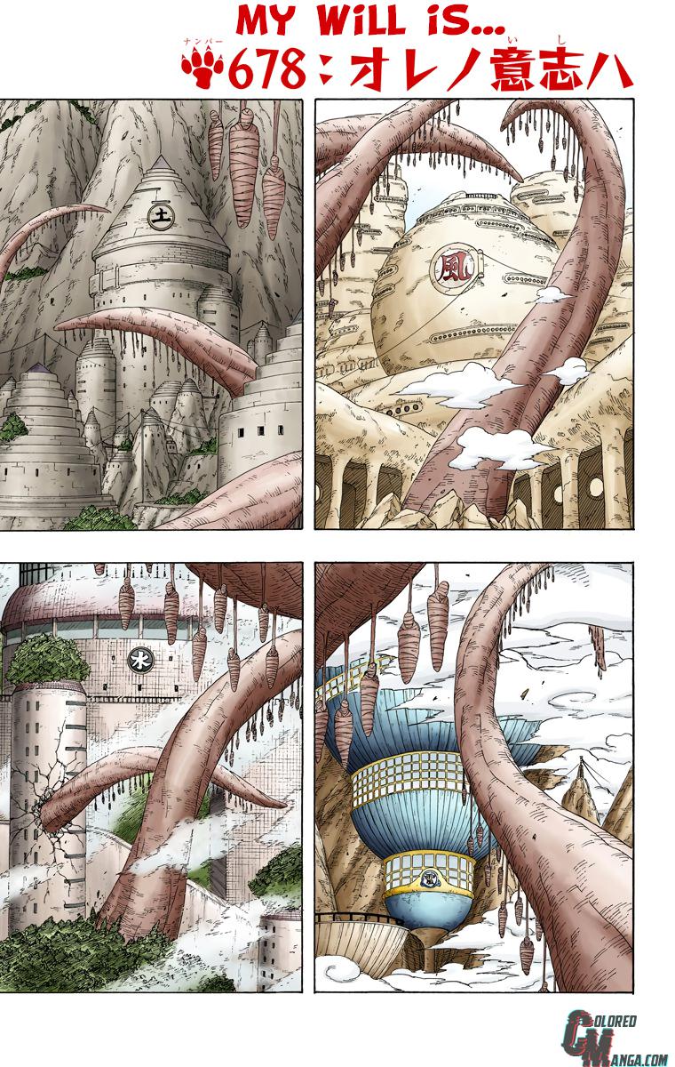 Naruto Colored chapter 530 page 1