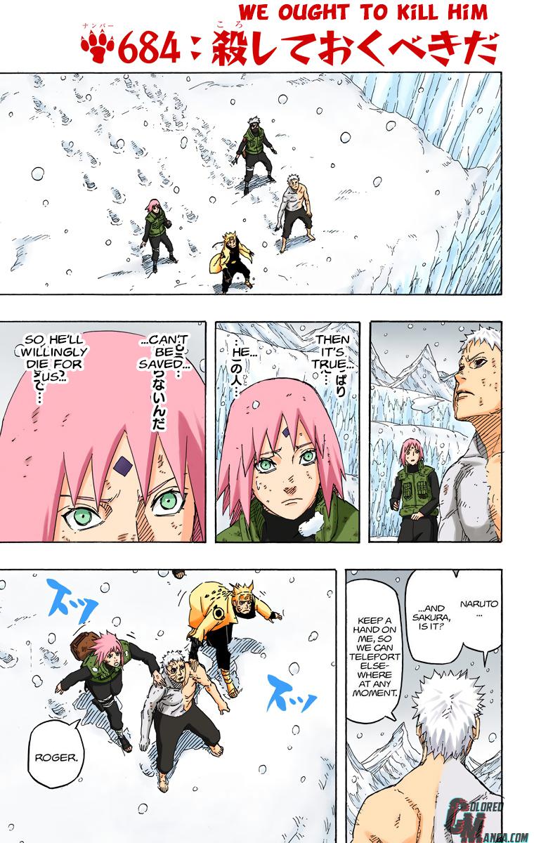 Naruto Colored chapter 536 page 1