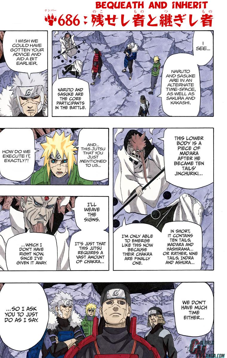Naruto Colored chapter 538 page 1