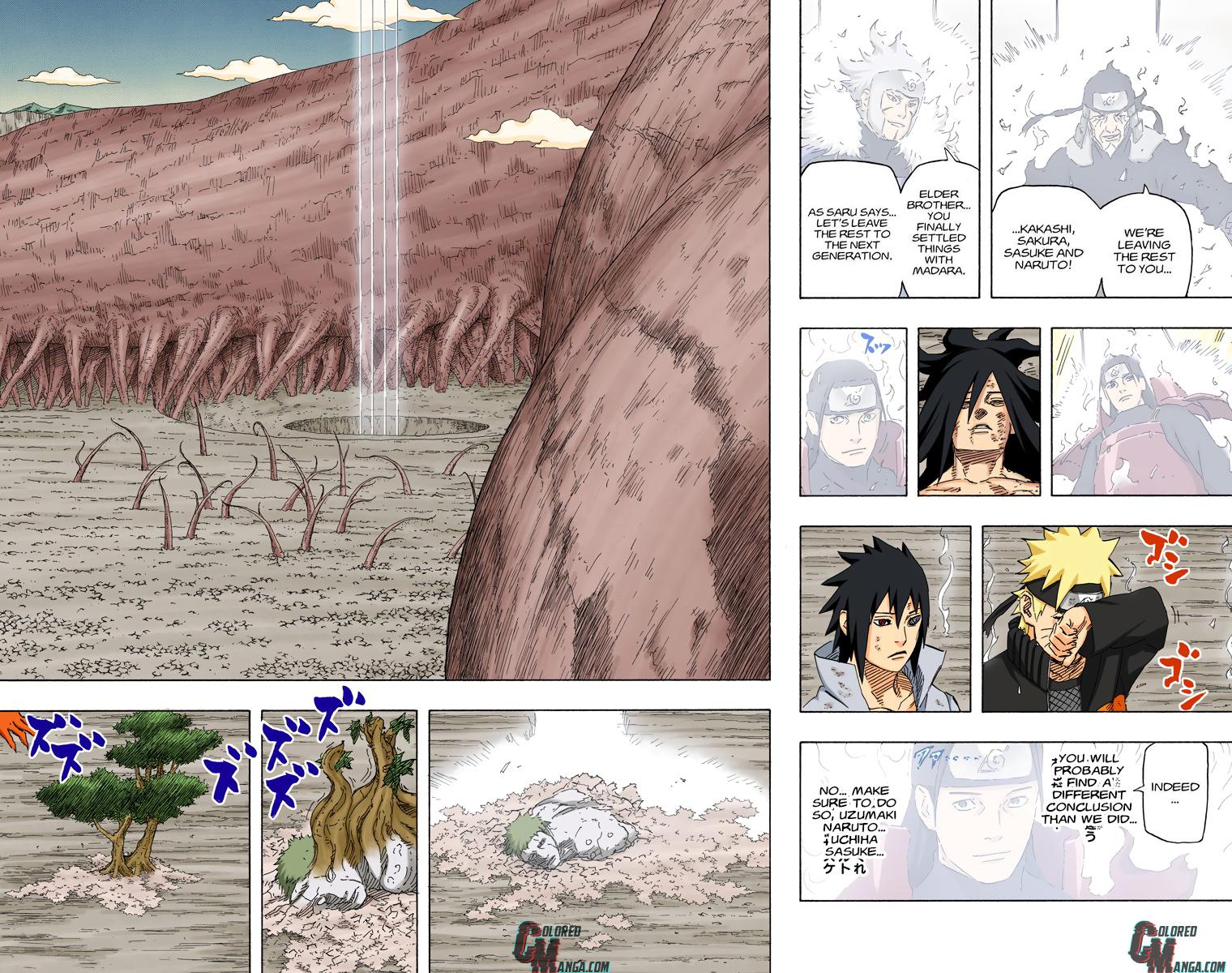 Naruto Colored chapter 544 page 2