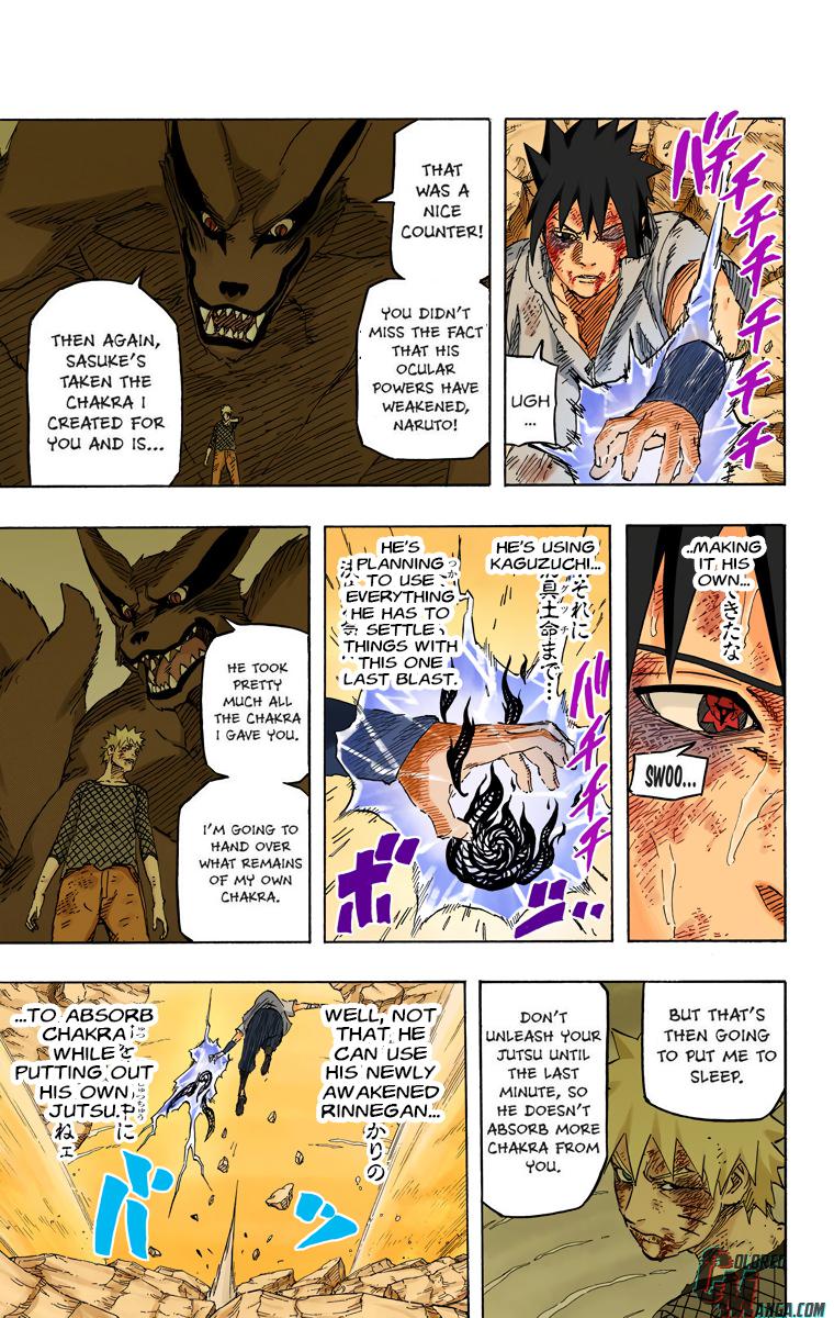 Naruto Colored chapter 550 page 3