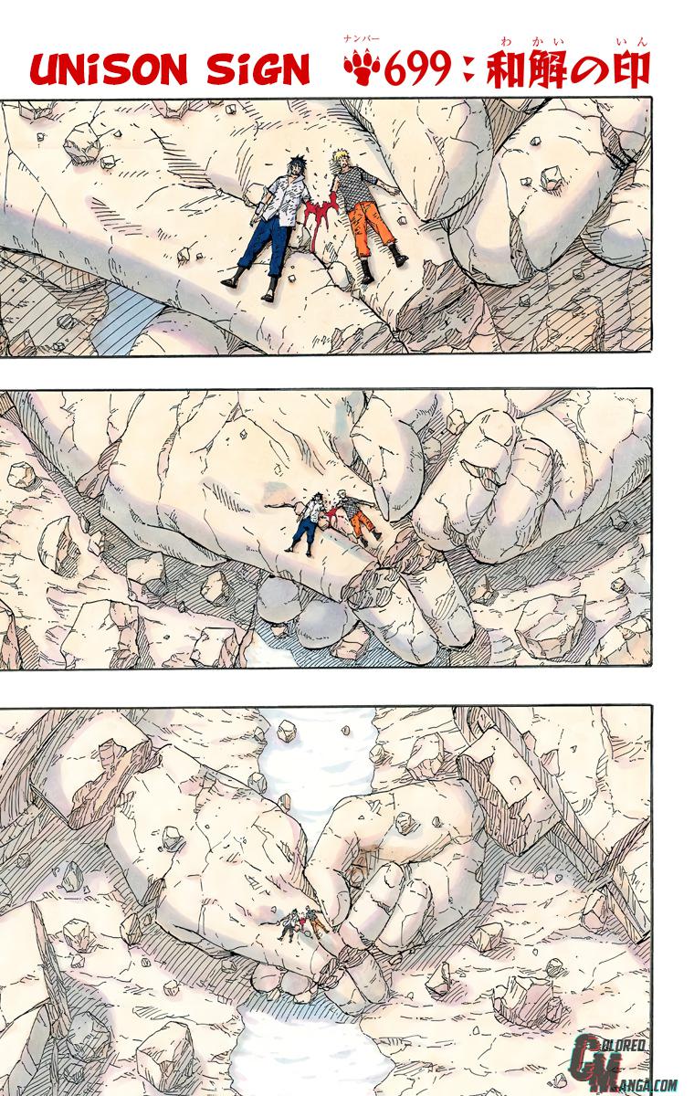 Naruto Colored chapter 551 page 1