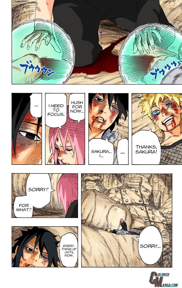 Naruto Colored chapter 551 page 5