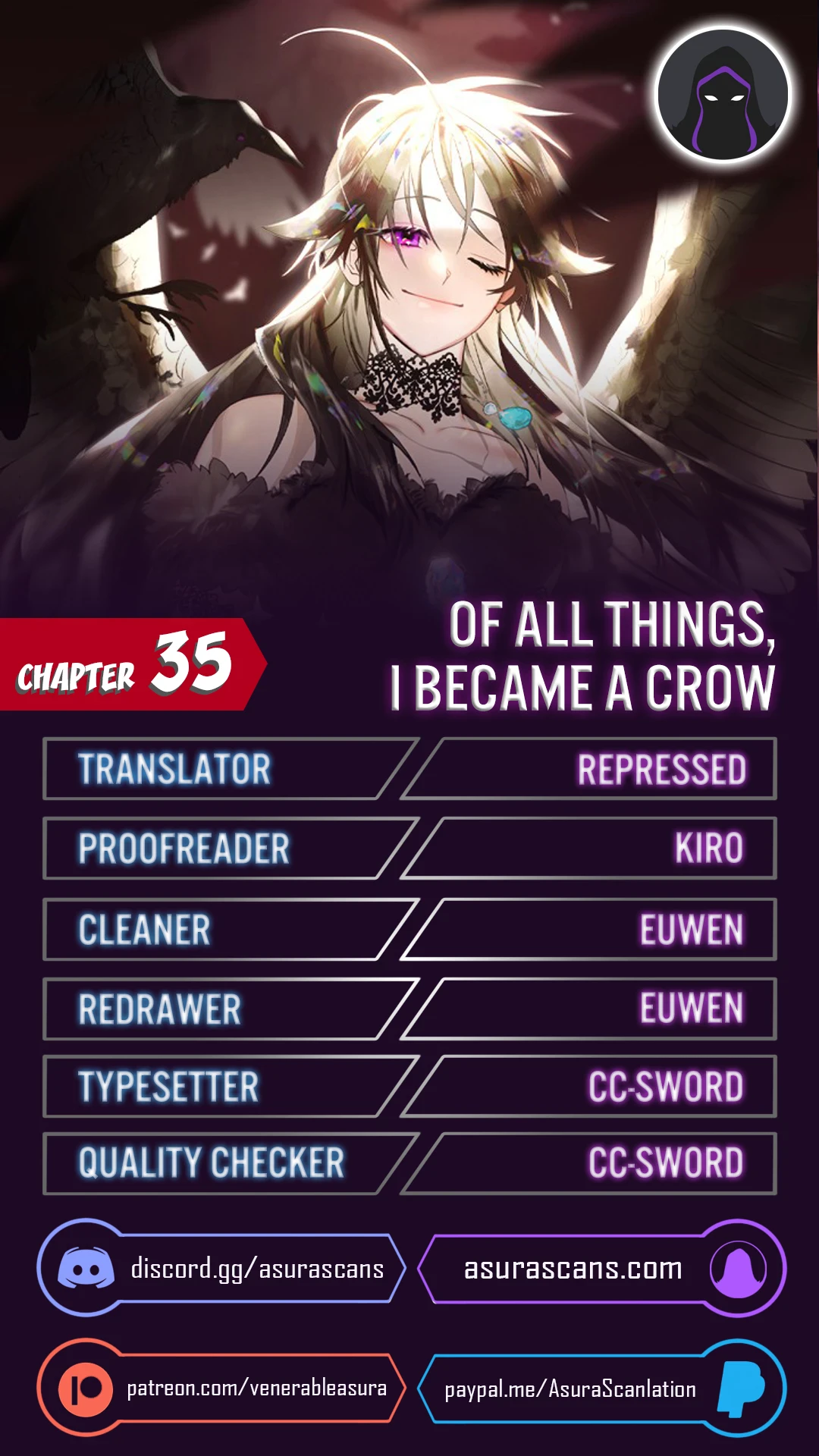 Of All Things, I Became a Crow chapter 35 page 1