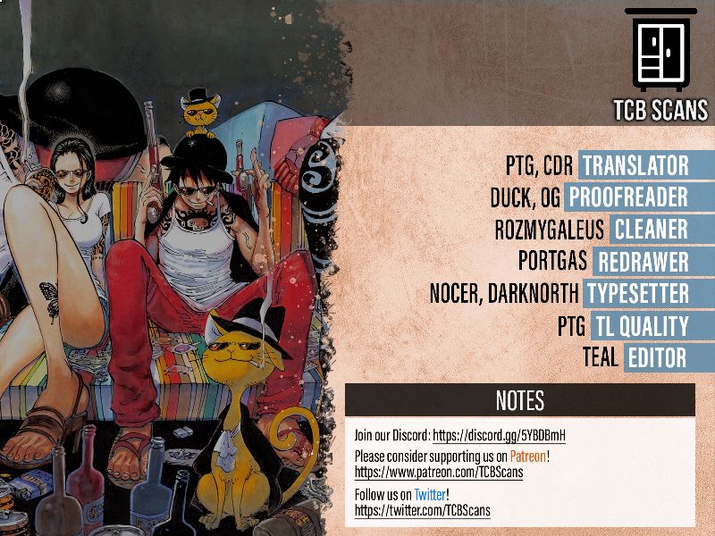 One Piece Chapter 1023 page 2