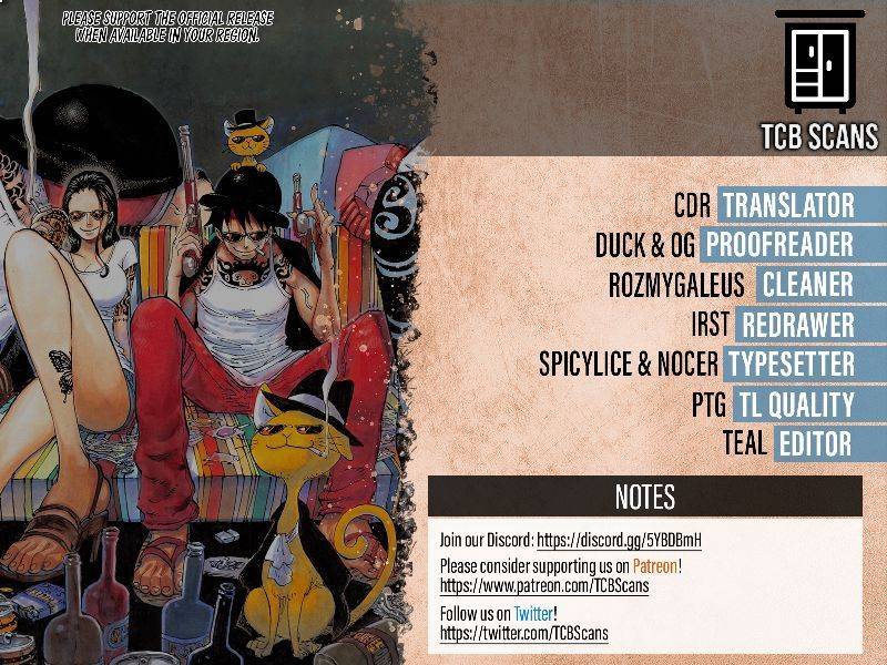 One Piece Chapter 1028 page 2