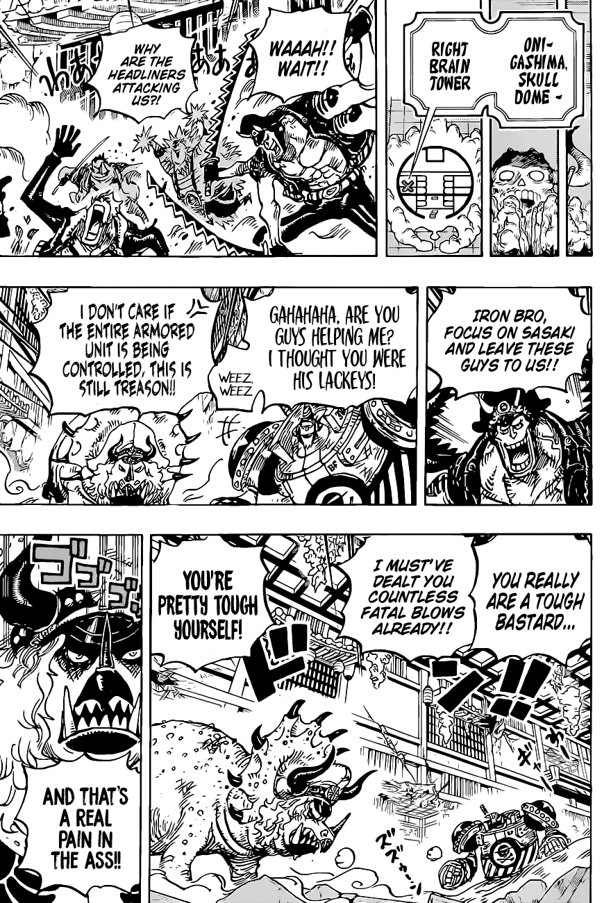 One Piece Chapter 1030 page 3