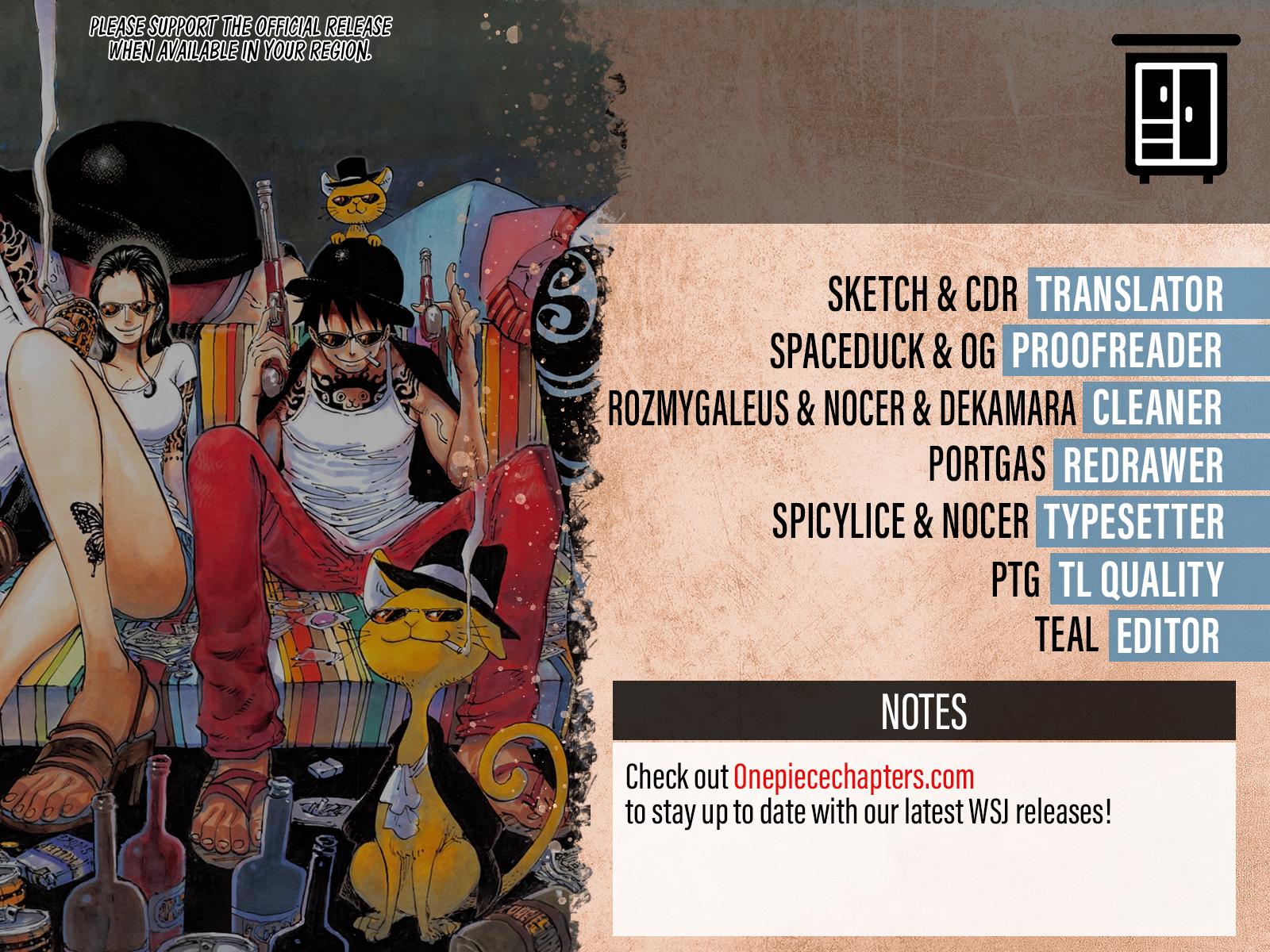 One Piece Chapter 1039 page 2