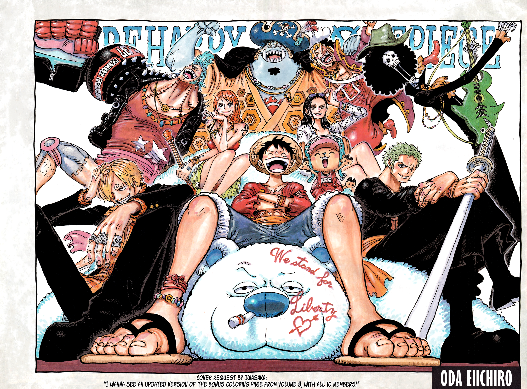 One Piece Chapter 1085 page 2