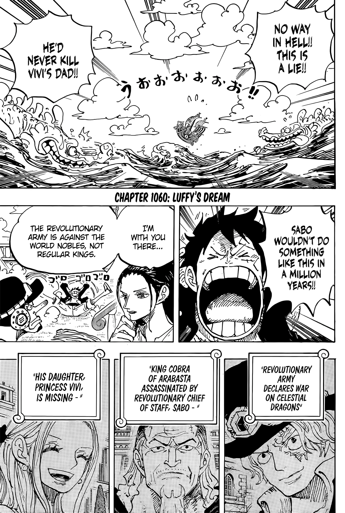One Piece Chapter 1085 page 3